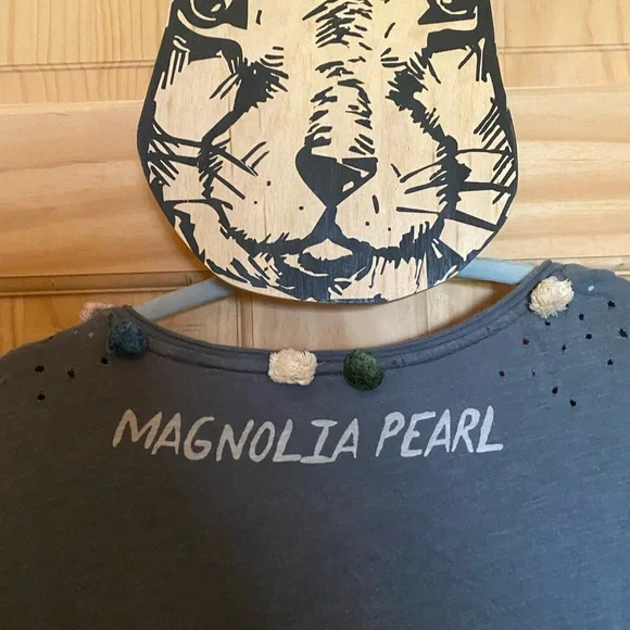 Magnolia Pearl dress. Pom Poms on the collar. Oh my!😉 - Picture 4 of 10